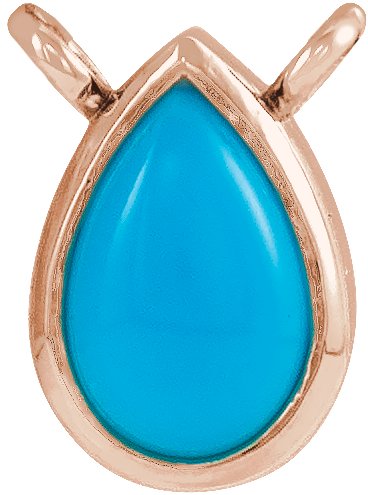 Bezel-Set Cabochon Necklace Center