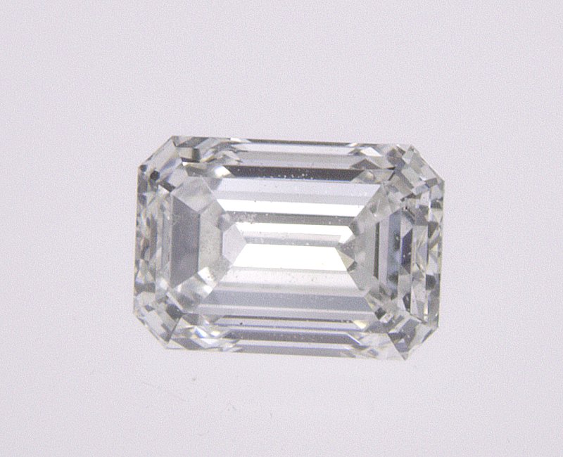 0.51 Carat Emerald Cut Natural Diamond