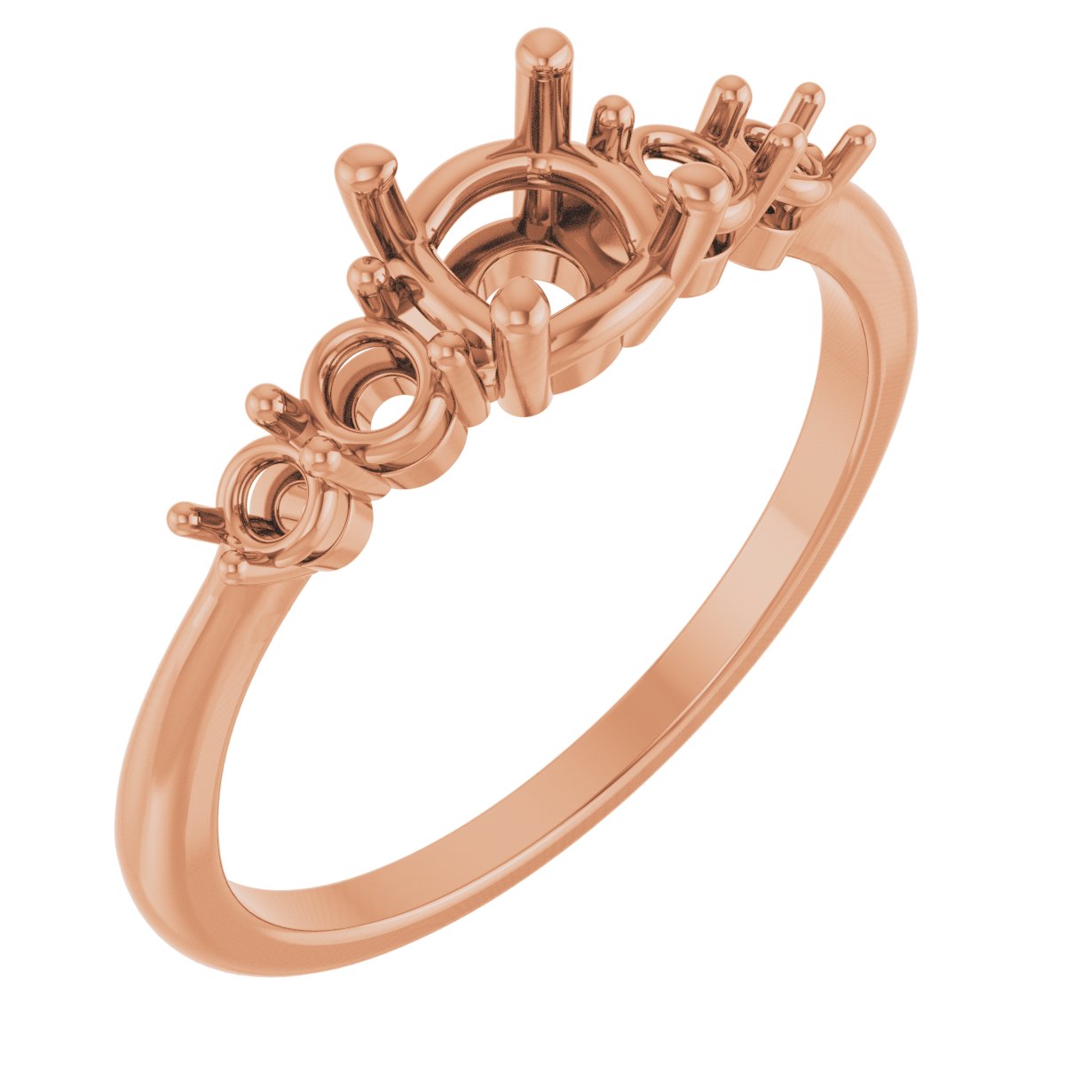 Accented Engagement Ring or Band