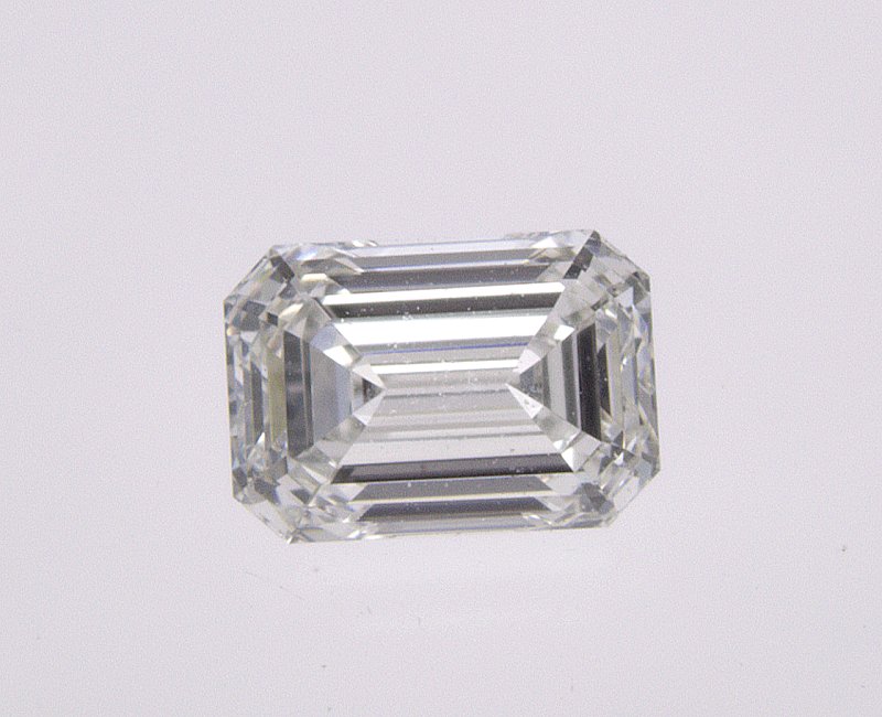 0.53 Carat Emerald Cut Natural Diamond