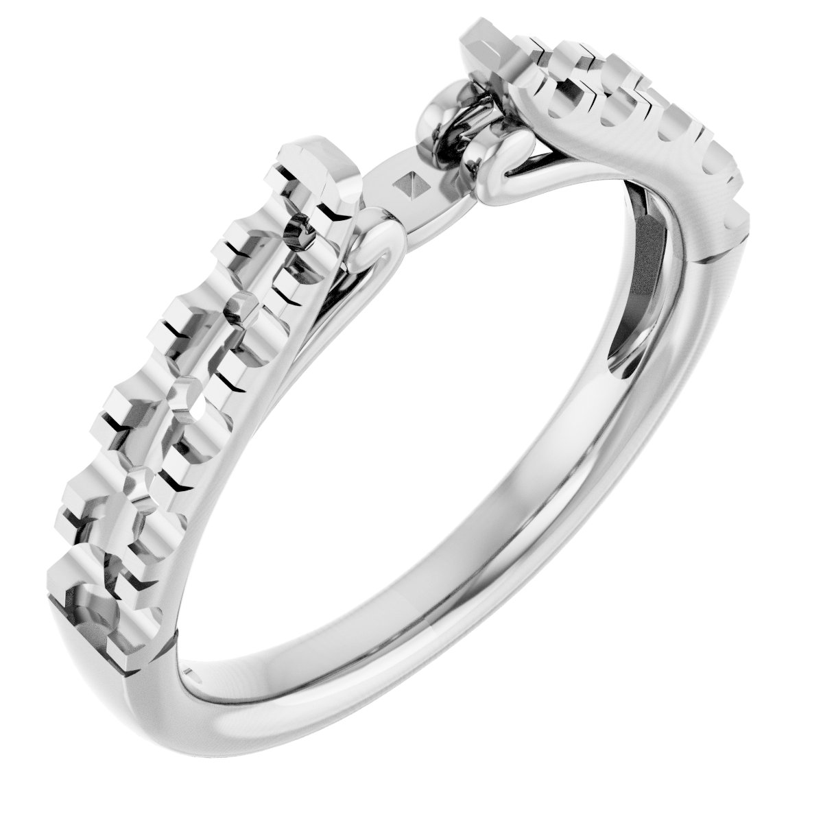 Accented Cathedral-Style Peg Shank