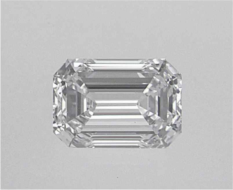 0.51 Carat Emerald Cut Natural Diamond