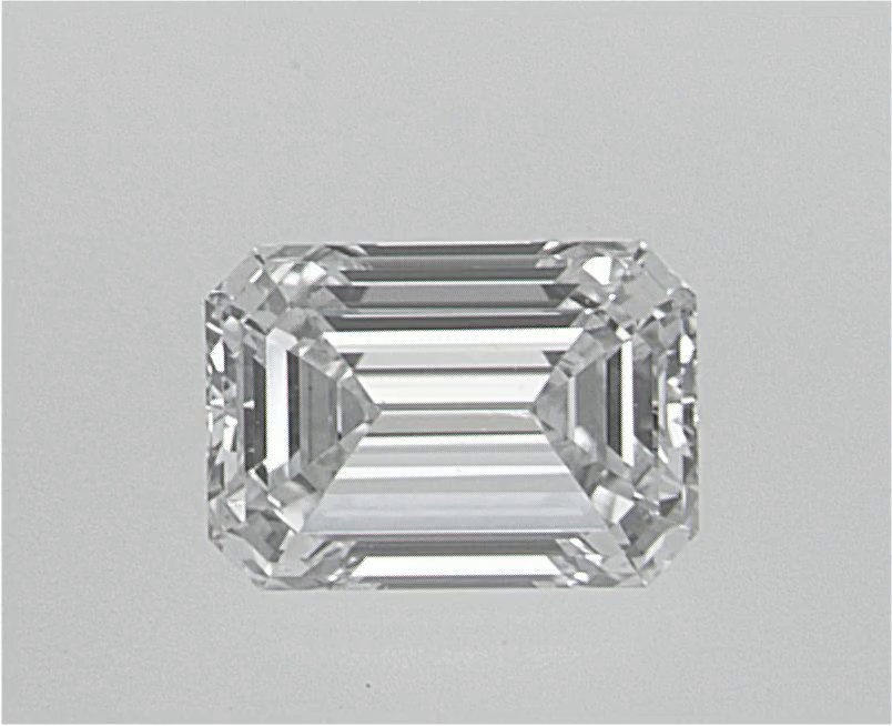 0.51 Carat Emerald Cut Natural Diamond