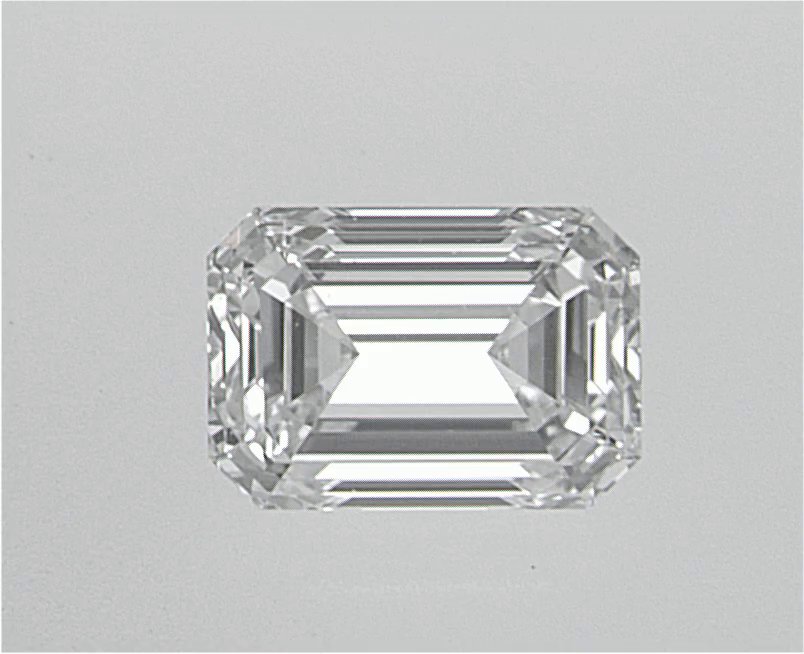 0.5 Carat Emerald Cut Natural Diamond