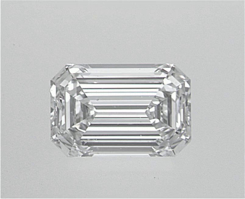 0.5 Carat Emerald Cut Natural Diamond