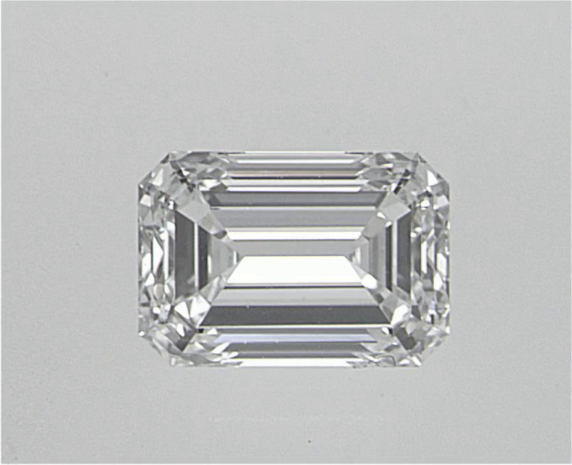 0.5 Carat Emerald Cut Natural Diamond