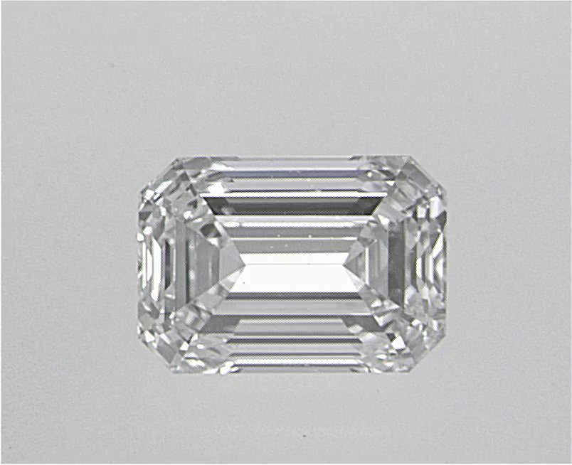 0.5 Carat Emerald Cut Natural Diamond