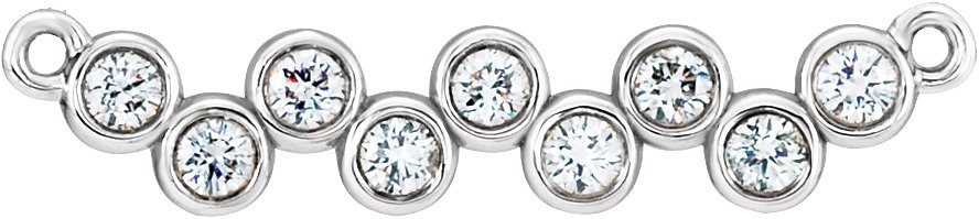 1/2 CTW Lab-Grown Diamond Necklace Center