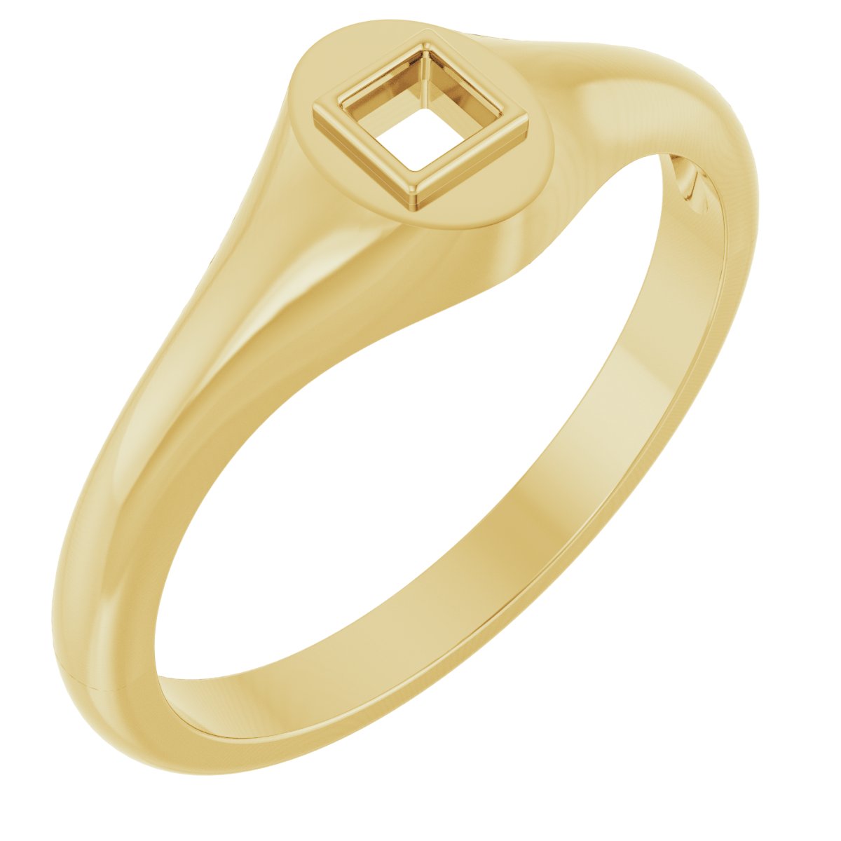 Bezel-Set Ring