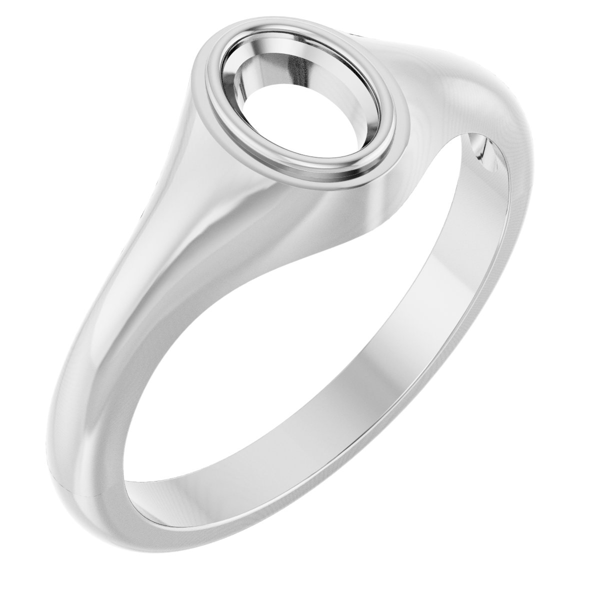 Bezel-Set Ring