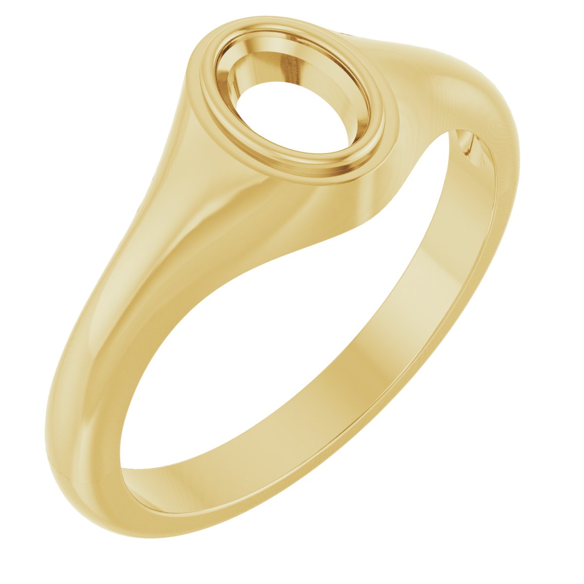 Bezel-Set Ring