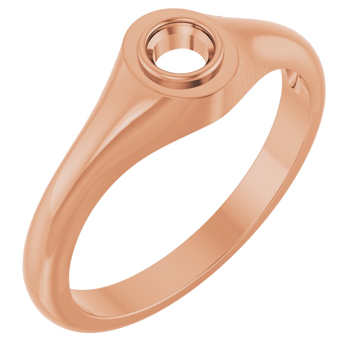 Bezel-Set Ring