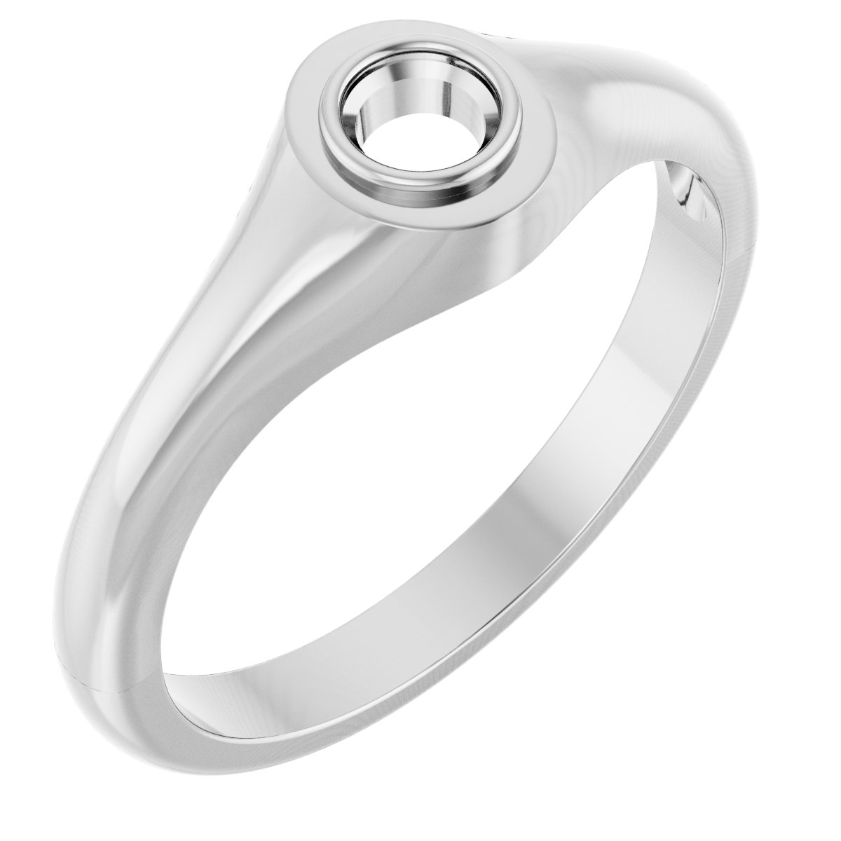 Bezel-Set Ring