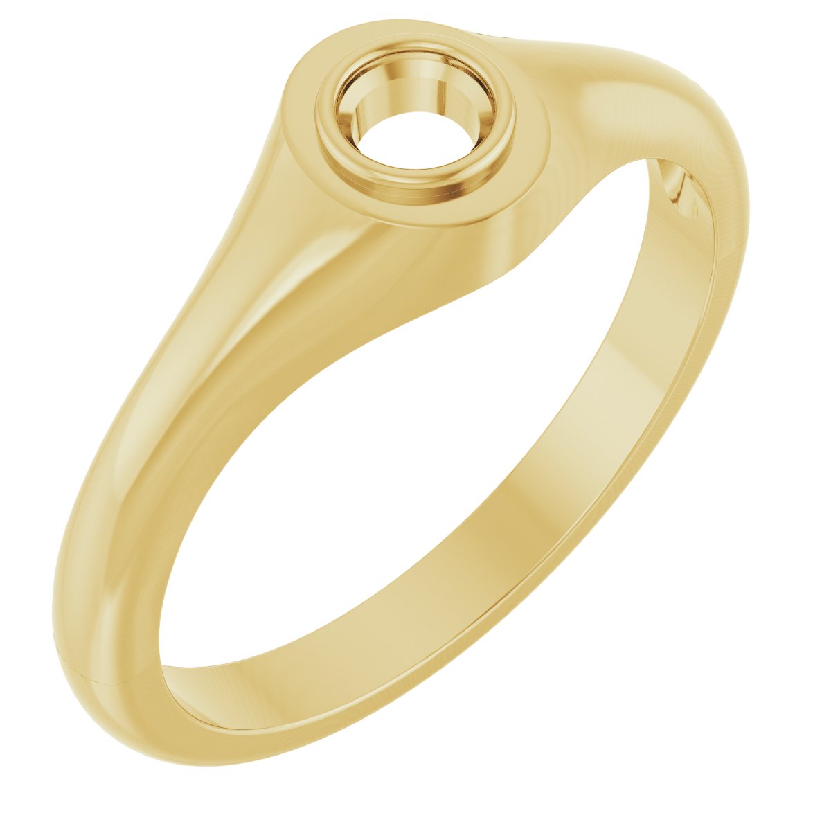 Bezel-Set Ring