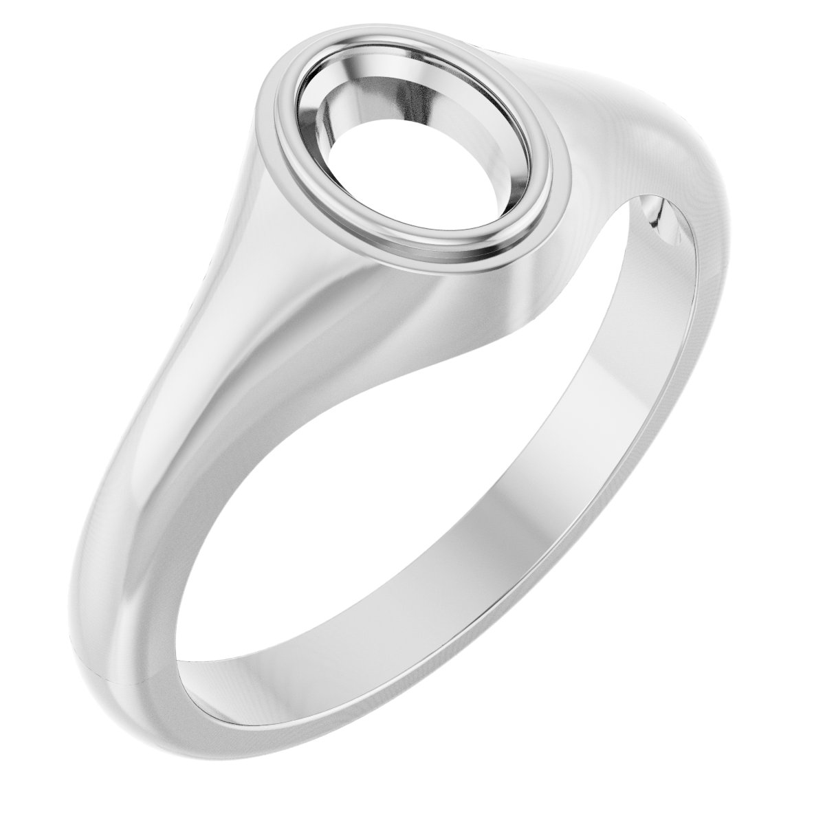 Bezel-Set Ring