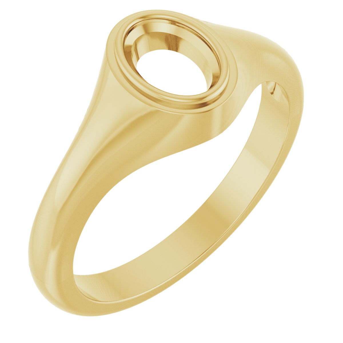 Bezel-Set Ring