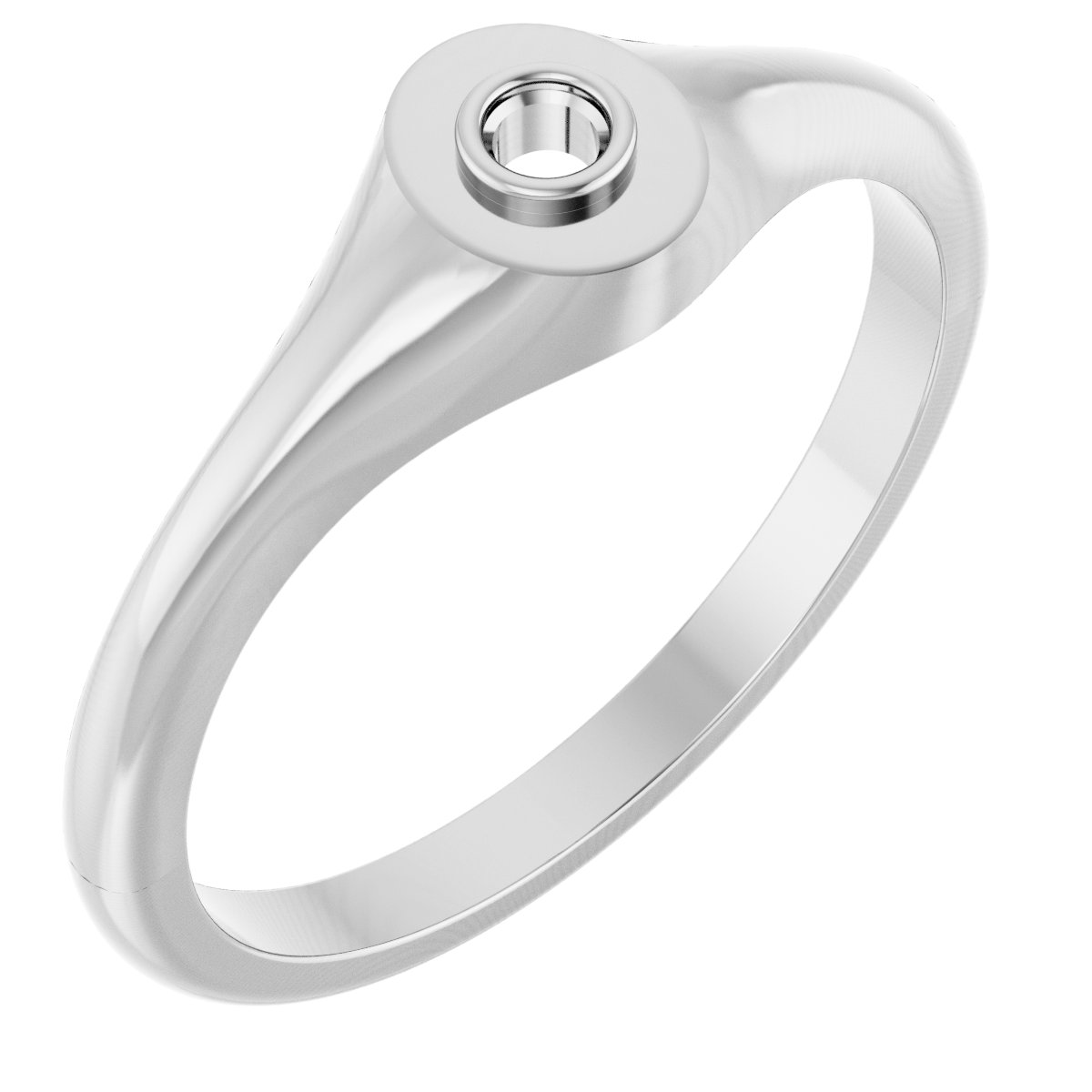Bezel-Set Ring