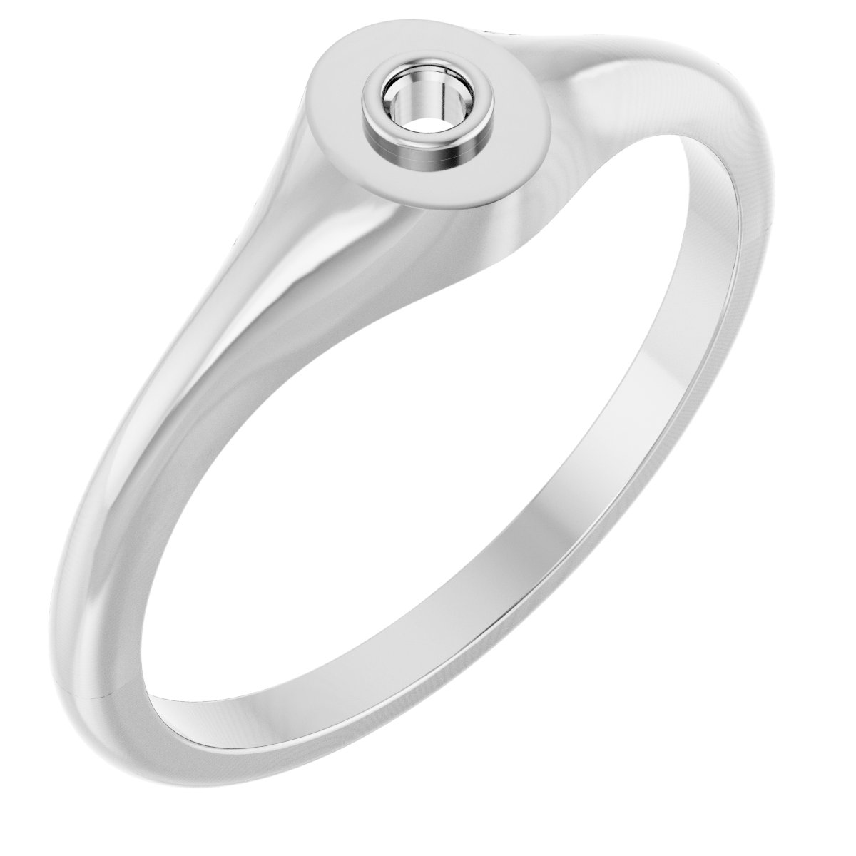 Bezel-Set Ring
