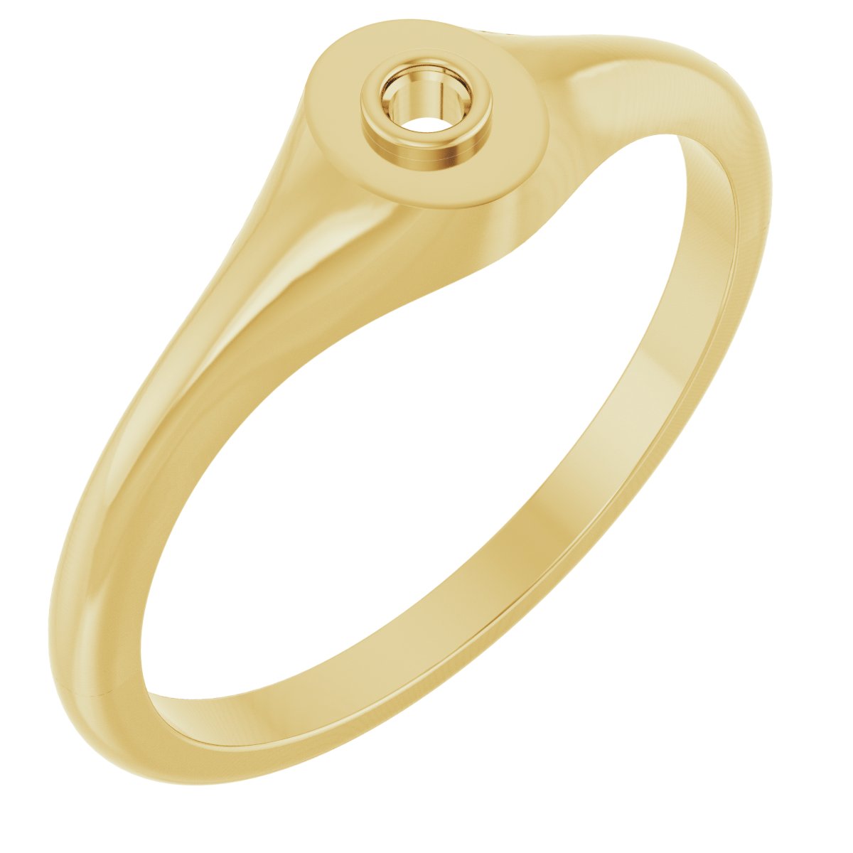 Bezel-Set Ring