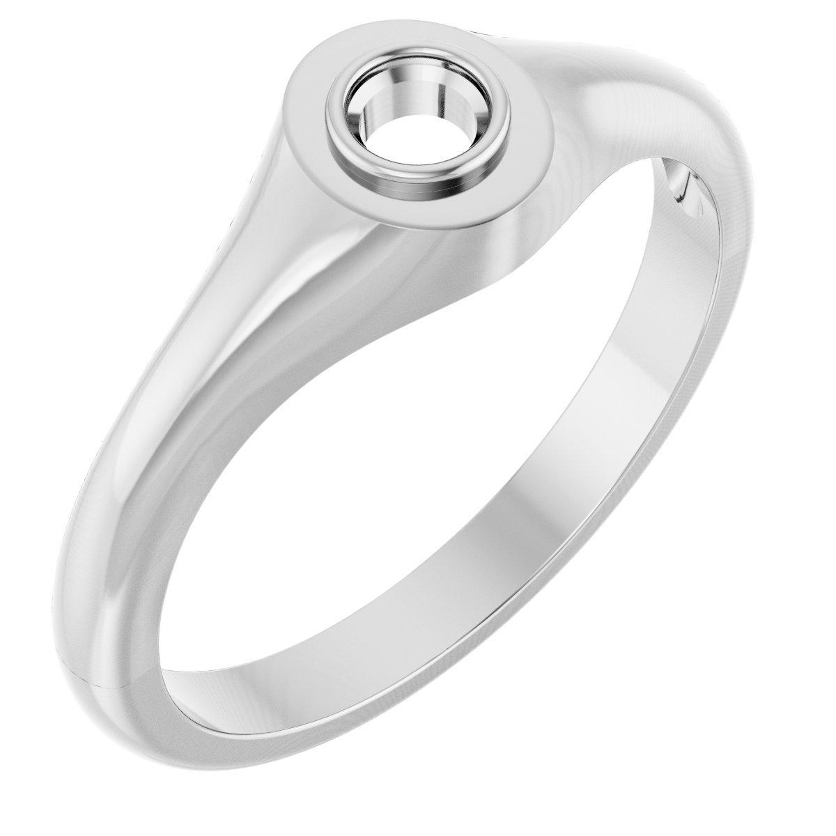 Bezel-Set Ring