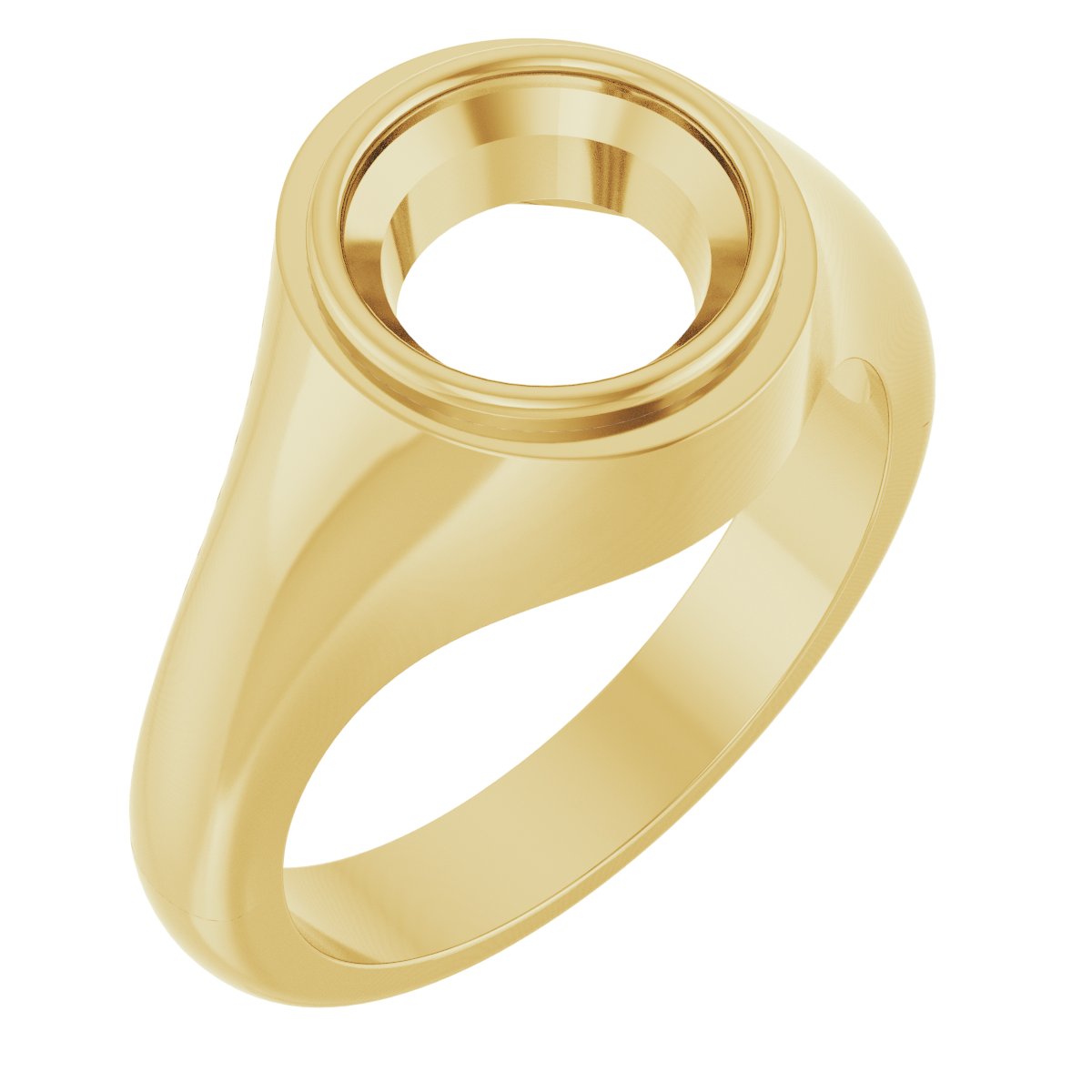 Bezel-Set Ring