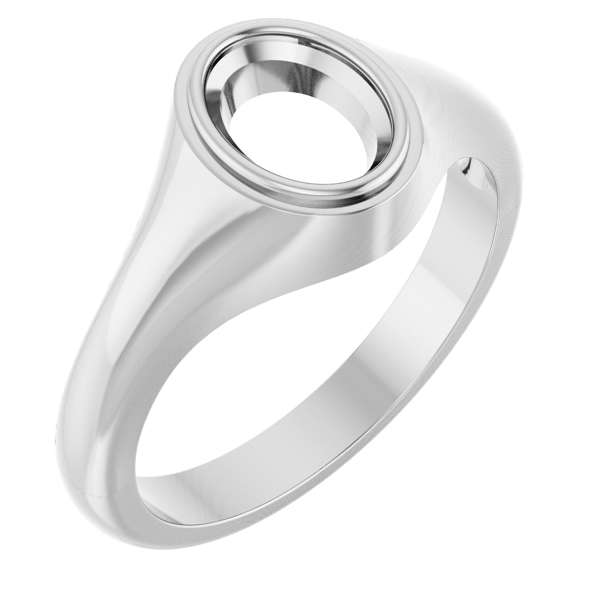 Bezel-Set Ring