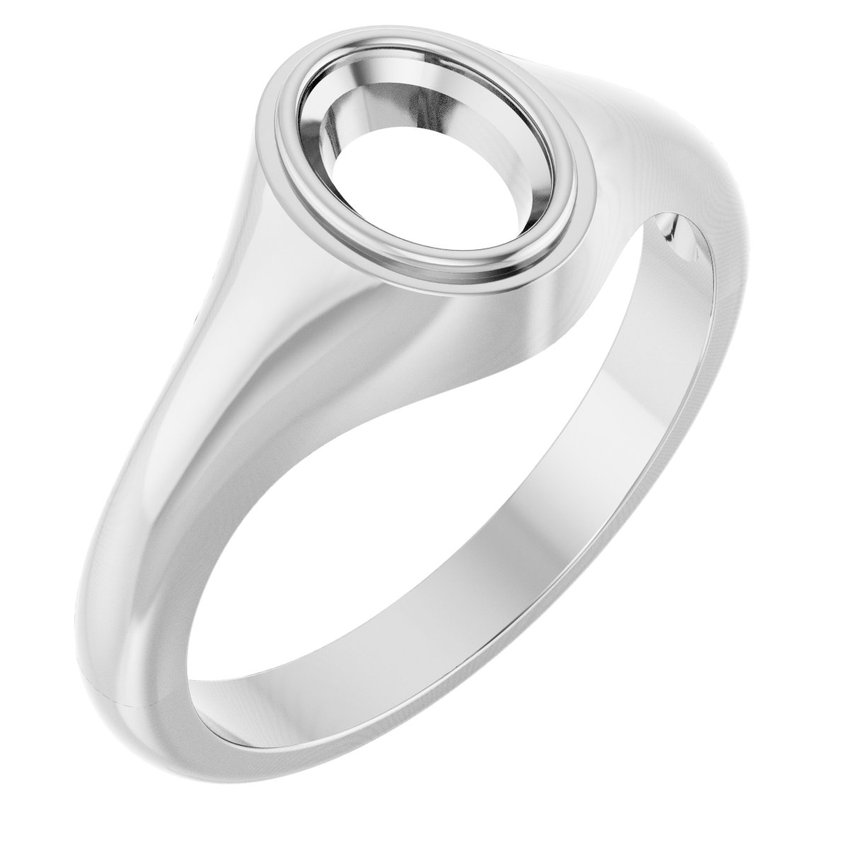 Bezel-Set Ring