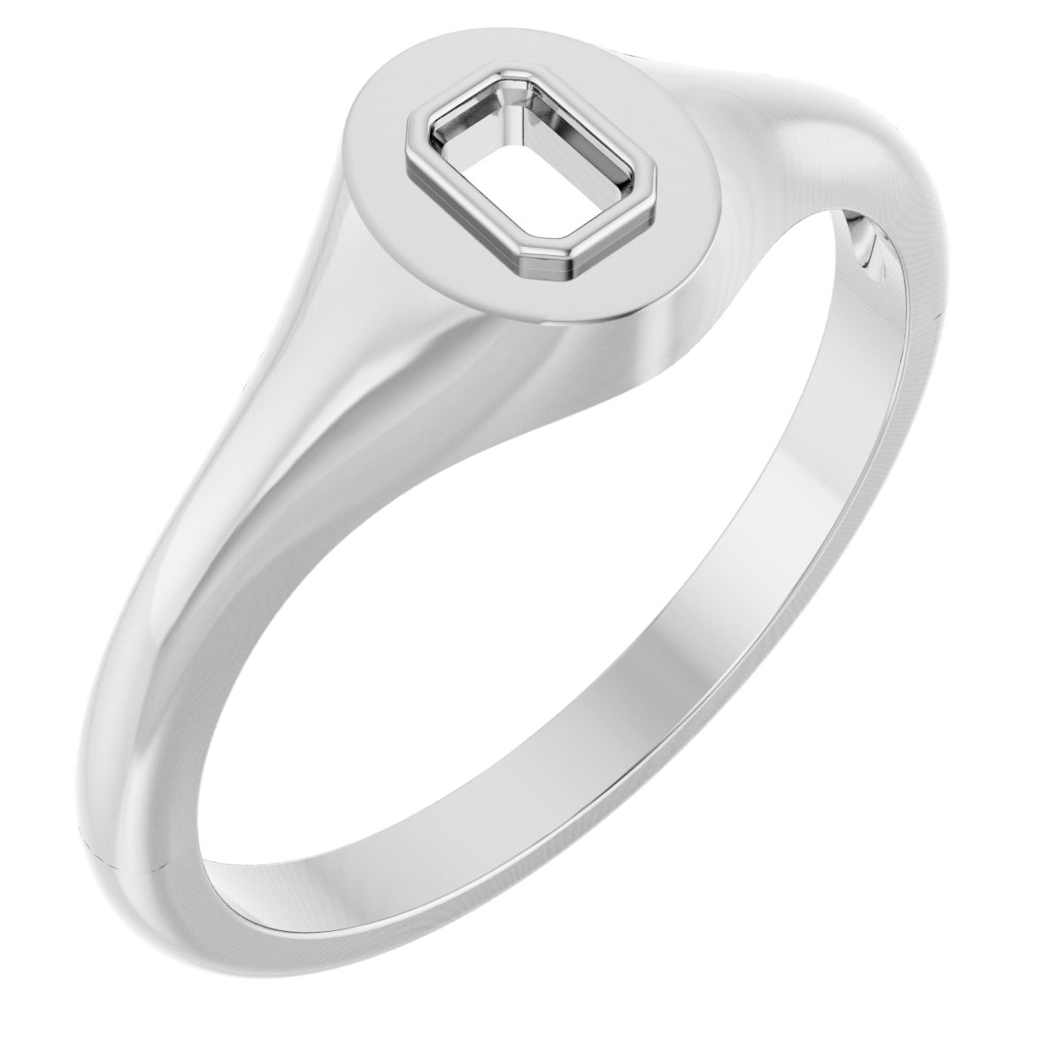 Bezel-Set Ring