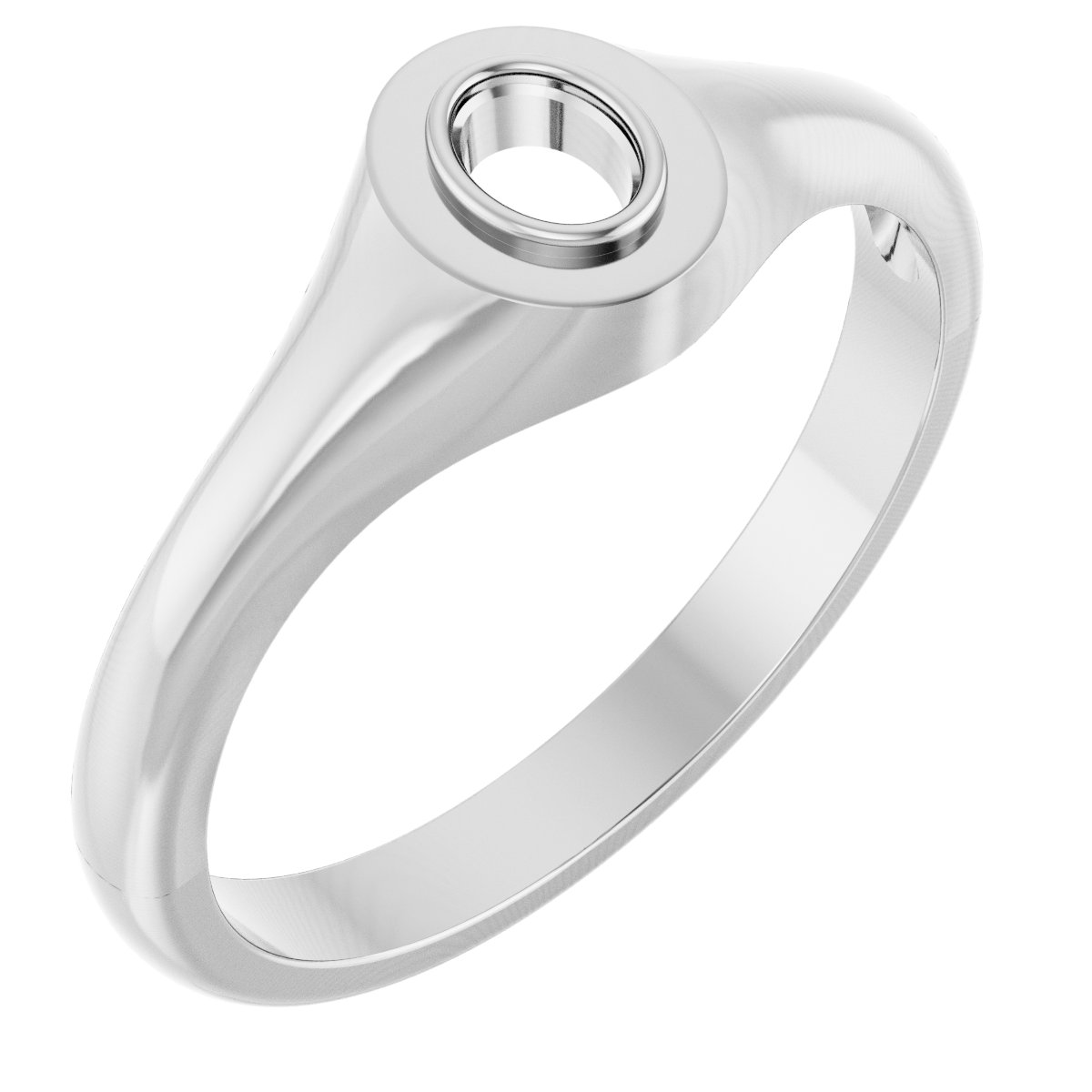 Bezel-Set Ring