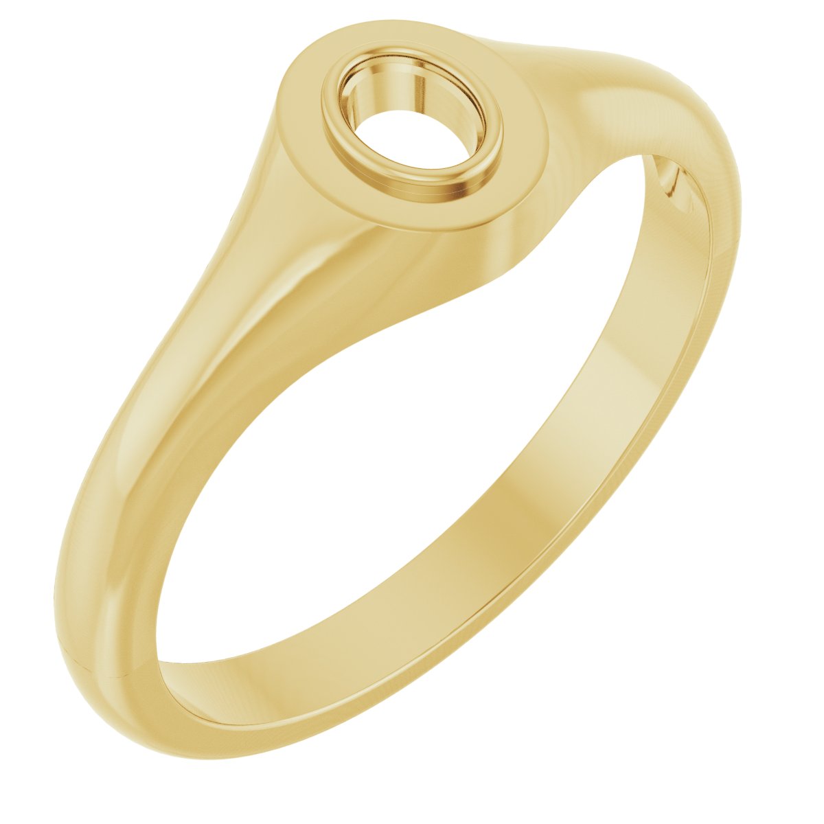 Bezel-Set Ring