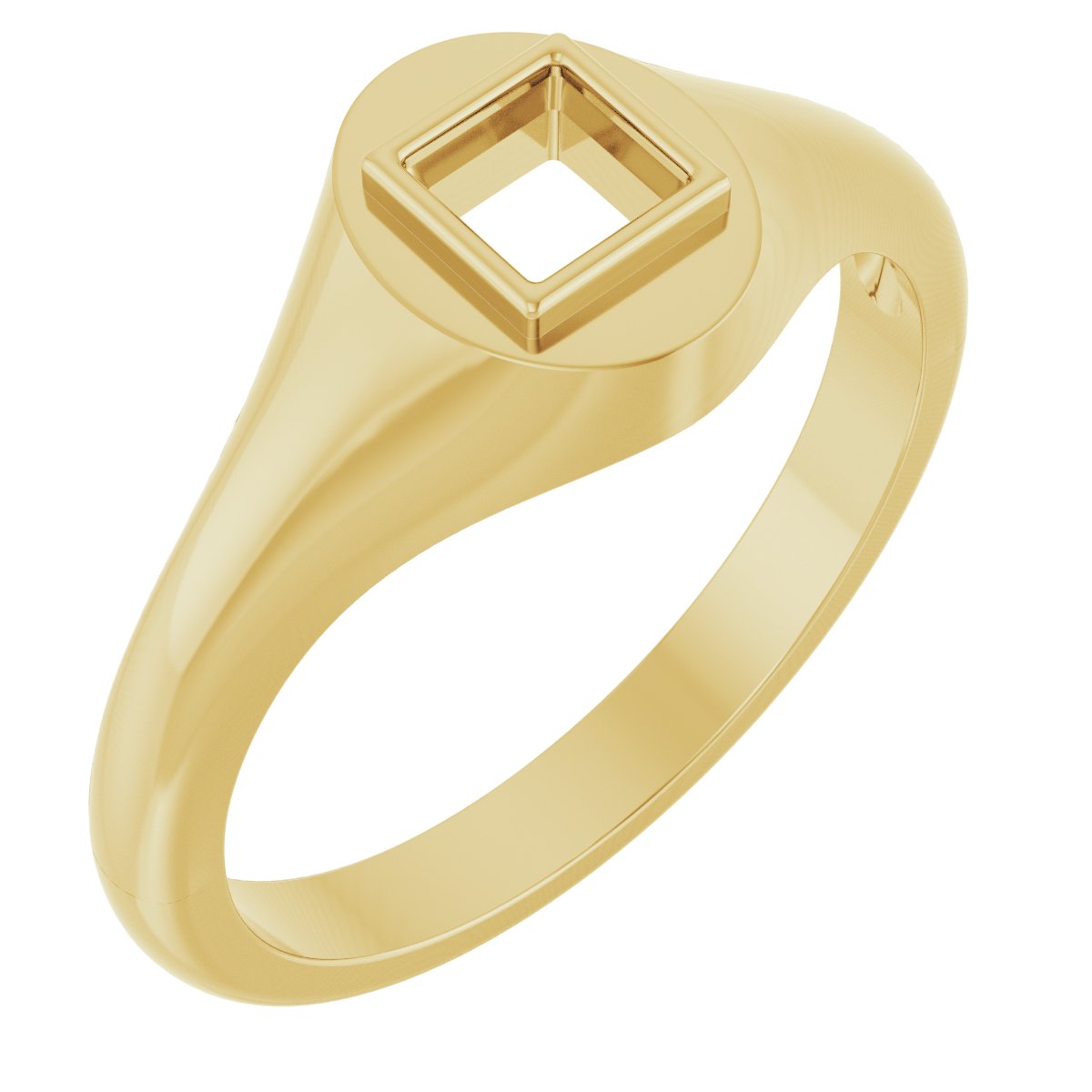 Bezel-Set Ring