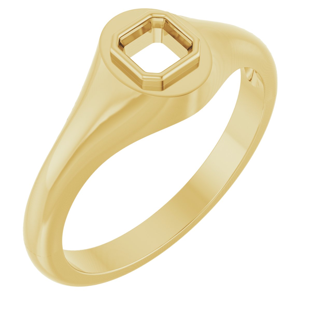 Bezel-Set Ring
