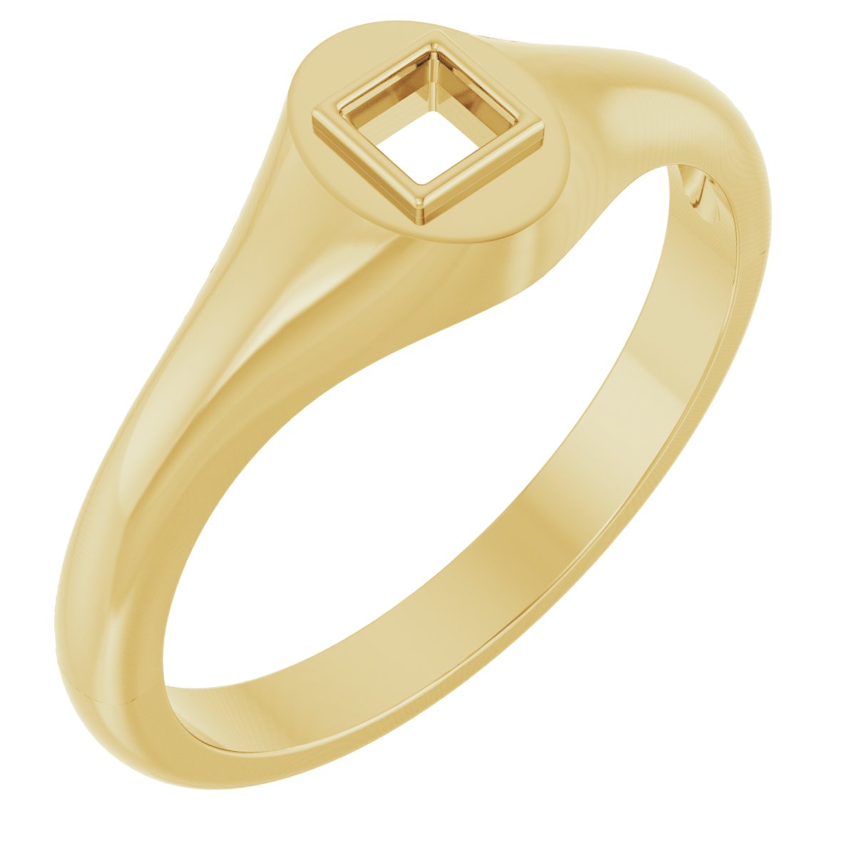 Bezel-Set Ring
