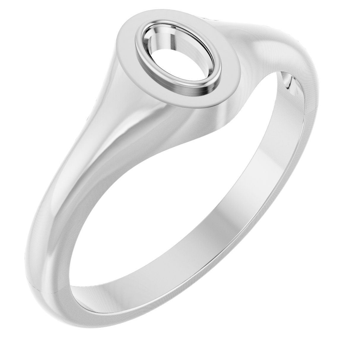 Bezel-Set Ring