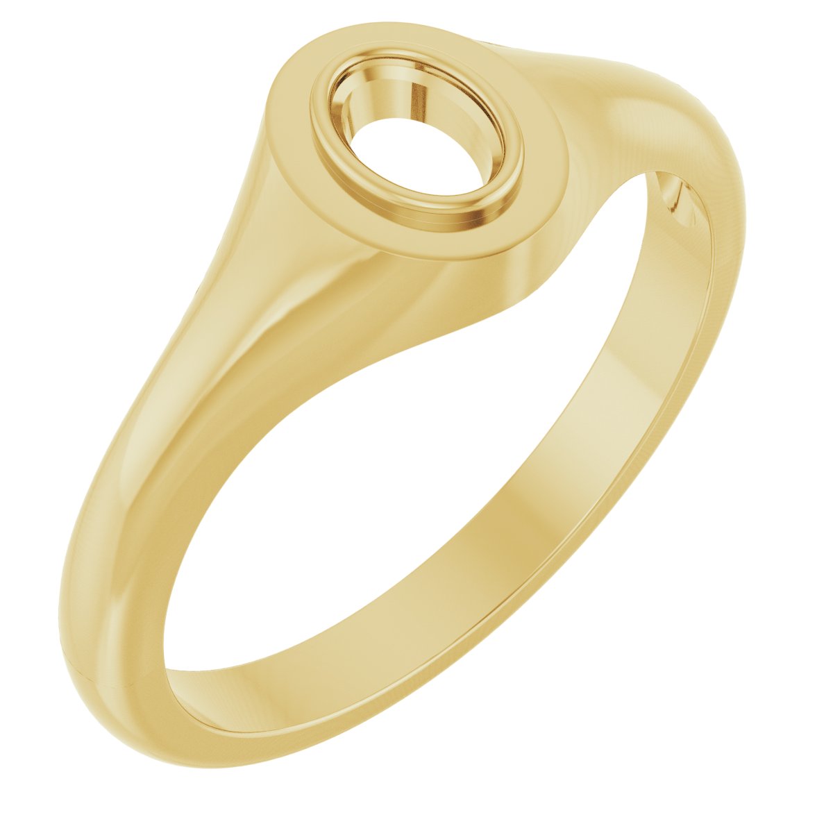 Bezel-Set Ring