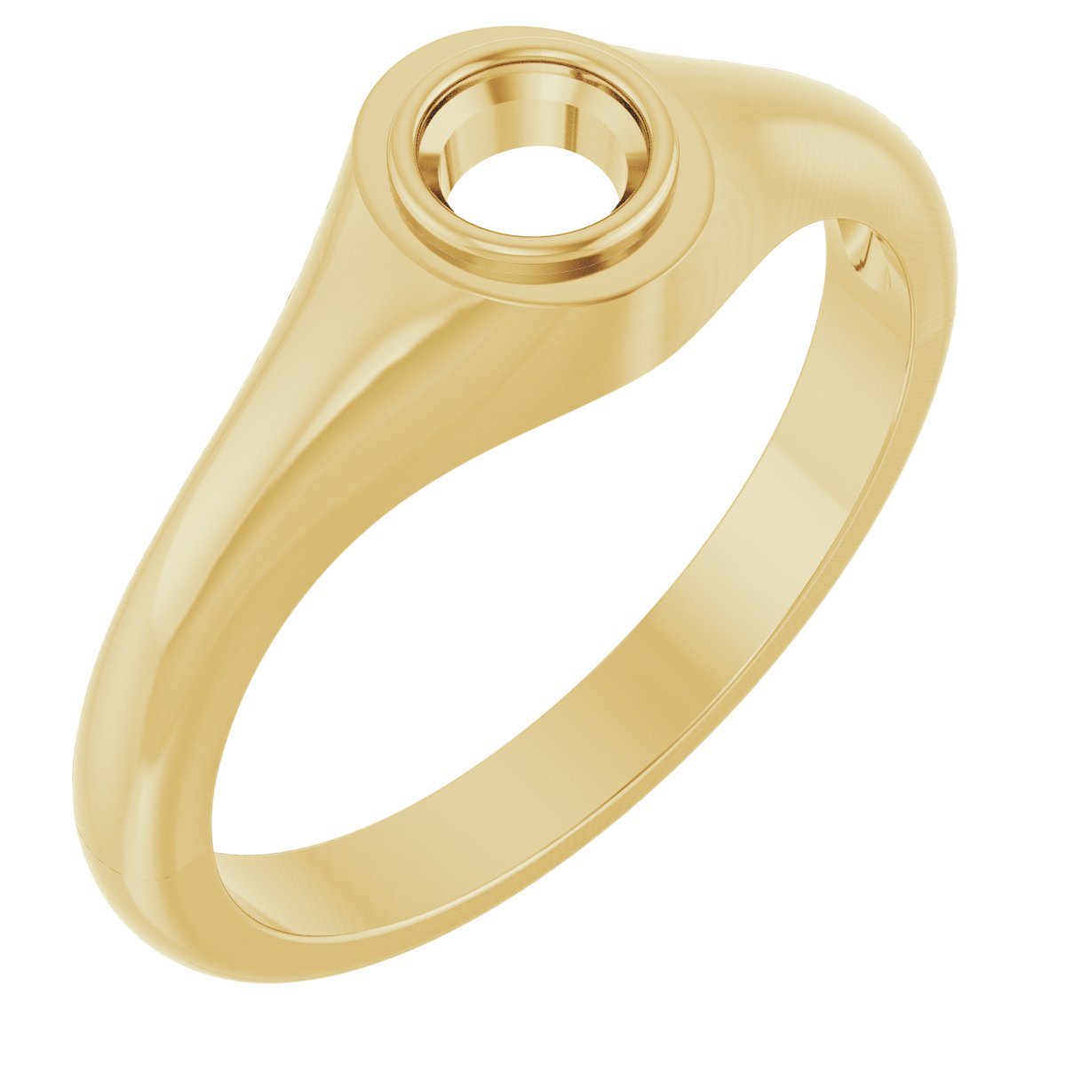 Bezel-Set Ring
