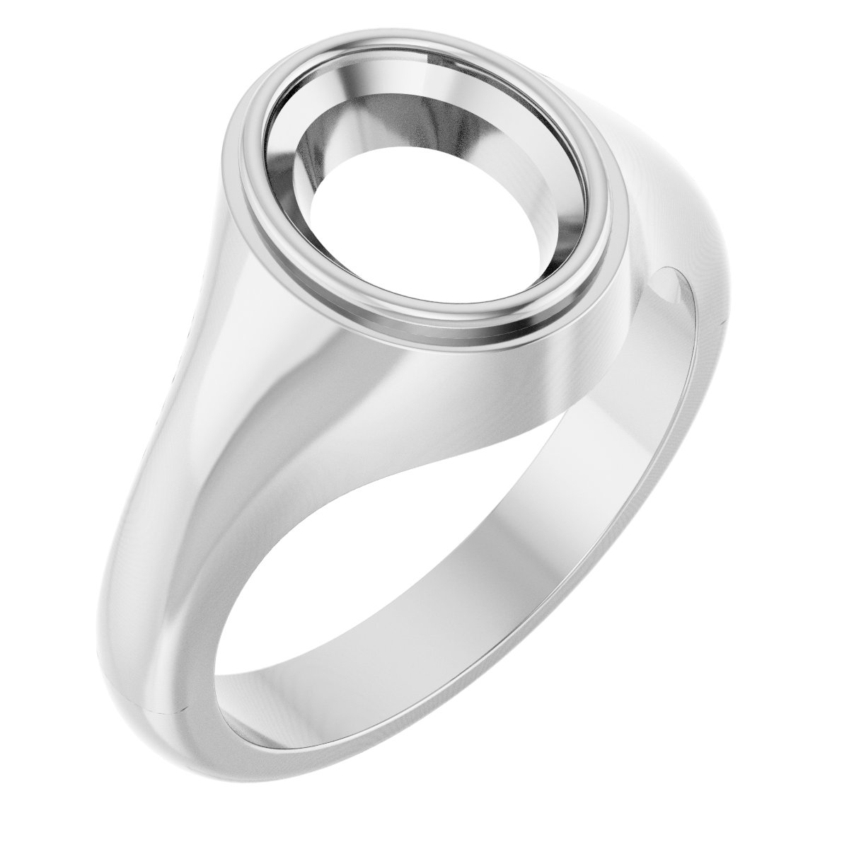 Bezel-Set Ring