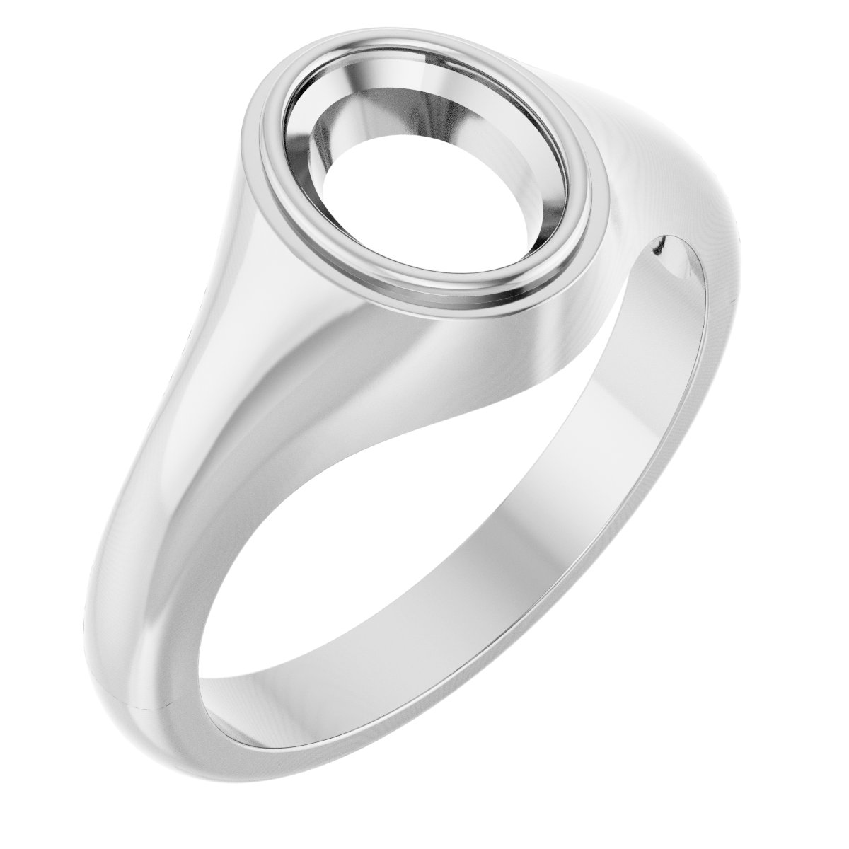 Bezel-Set Ring