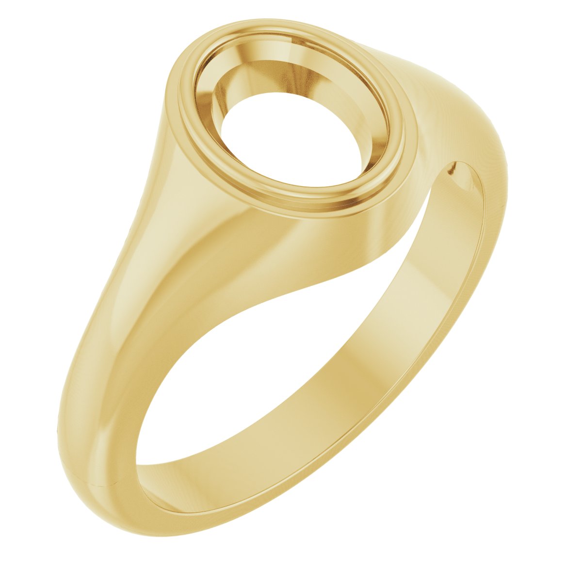 Bezel-Set Ring