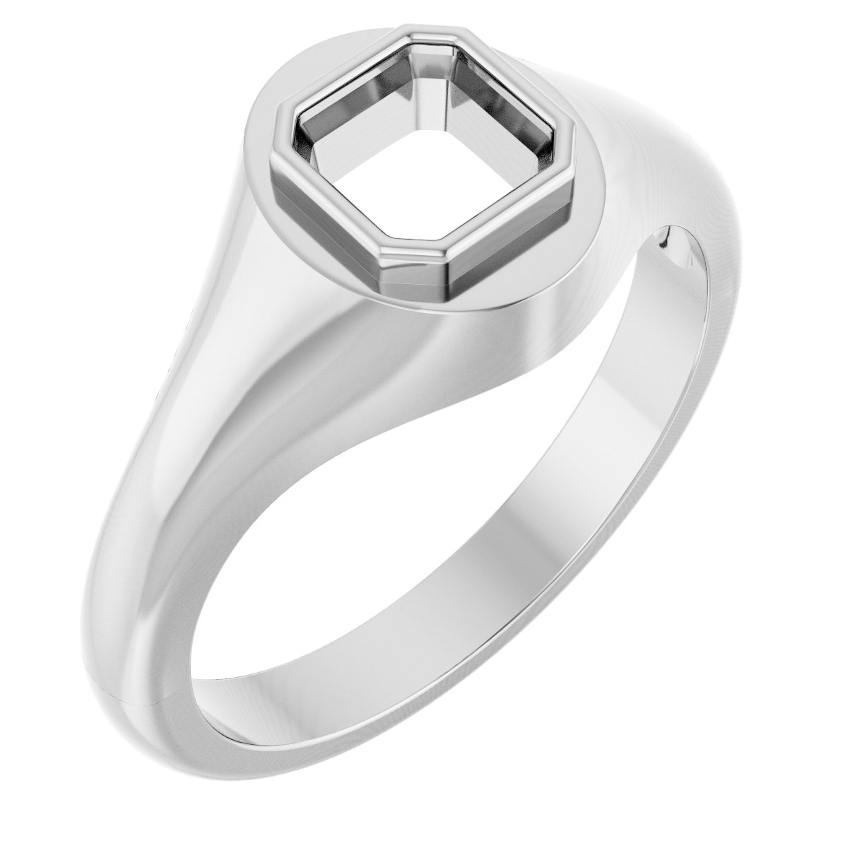 Bezel-Set Ring