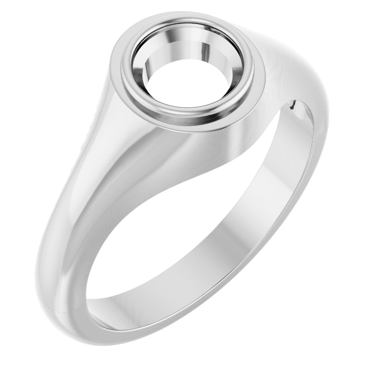 Bezel-Set Ring