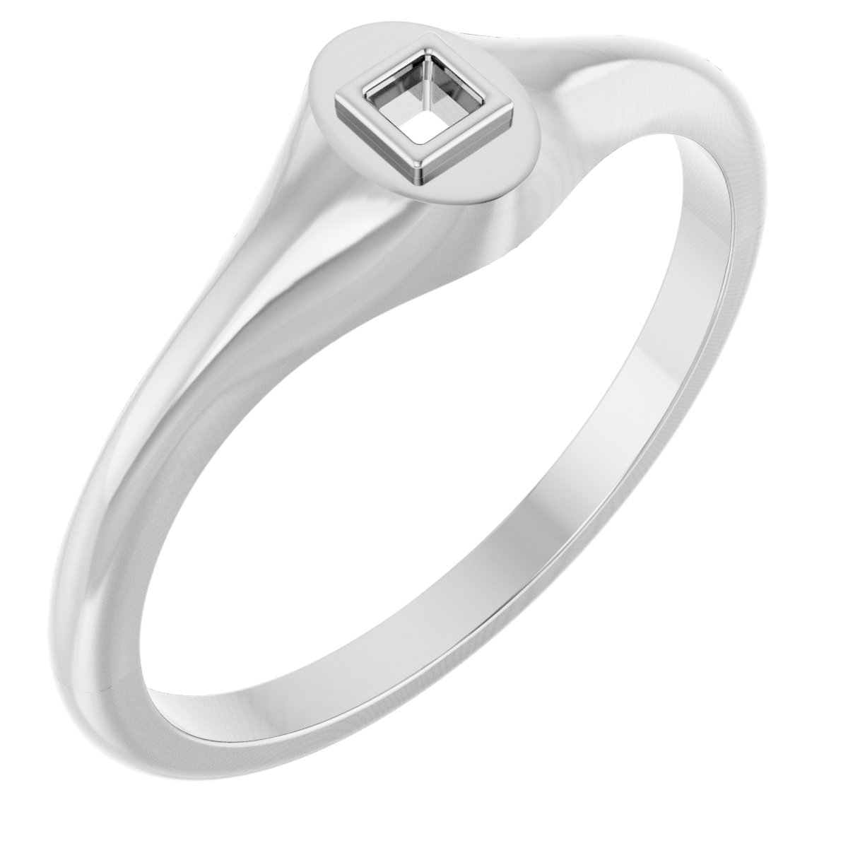 Bezel-Set Ring