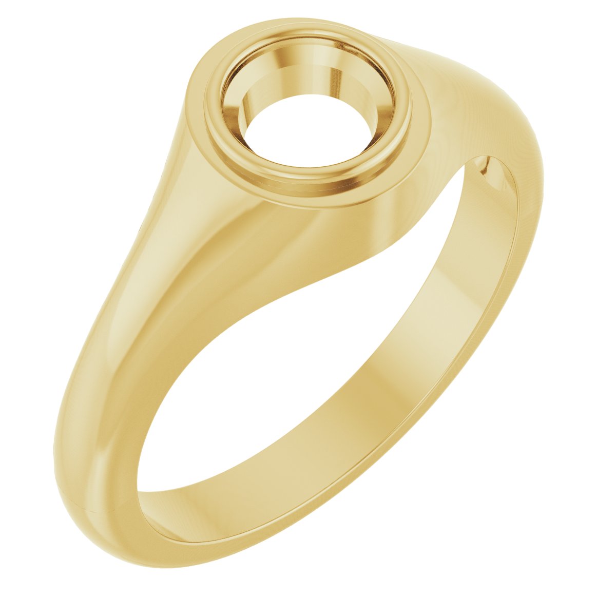 Bezel-Set Ring