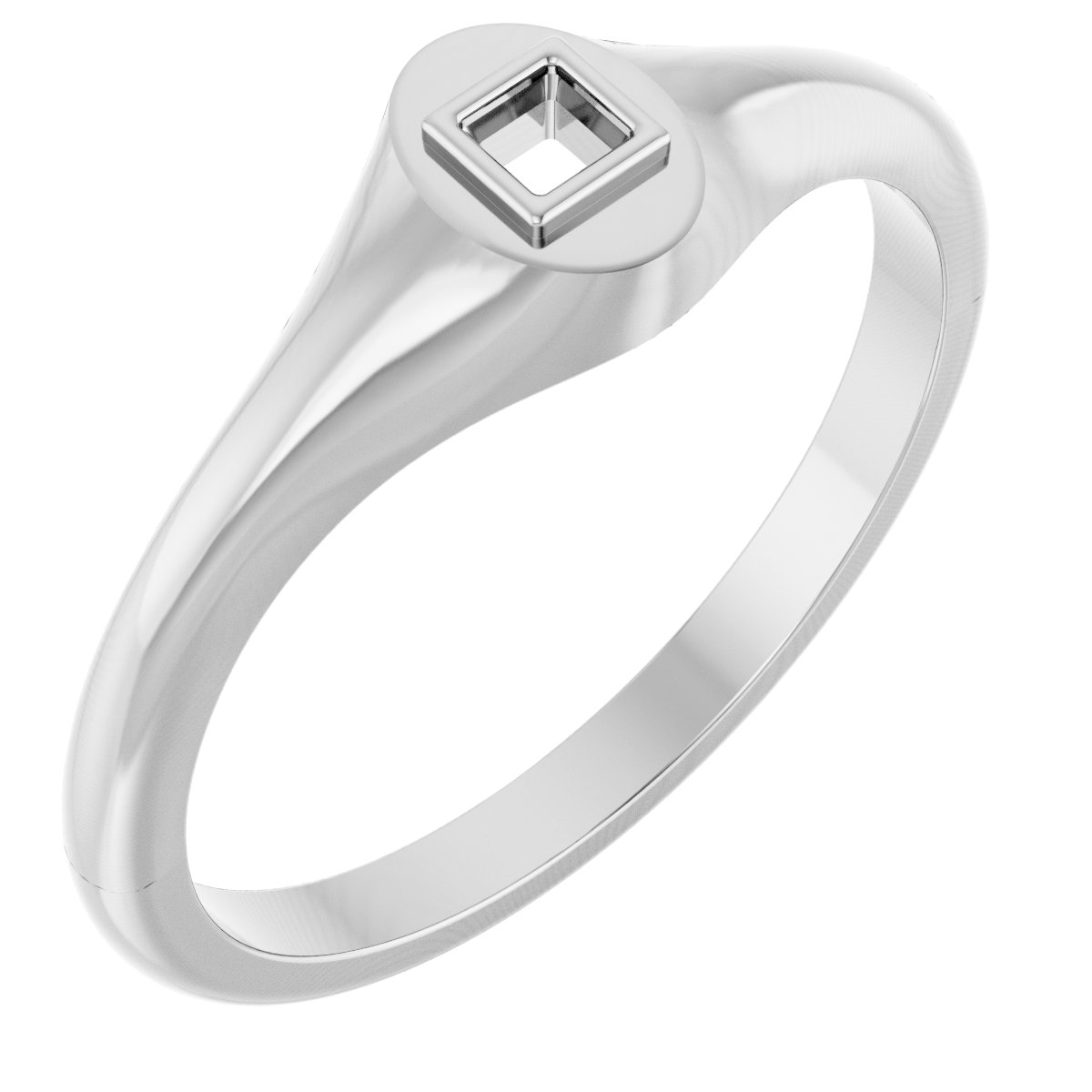 Bezel-Set Ring