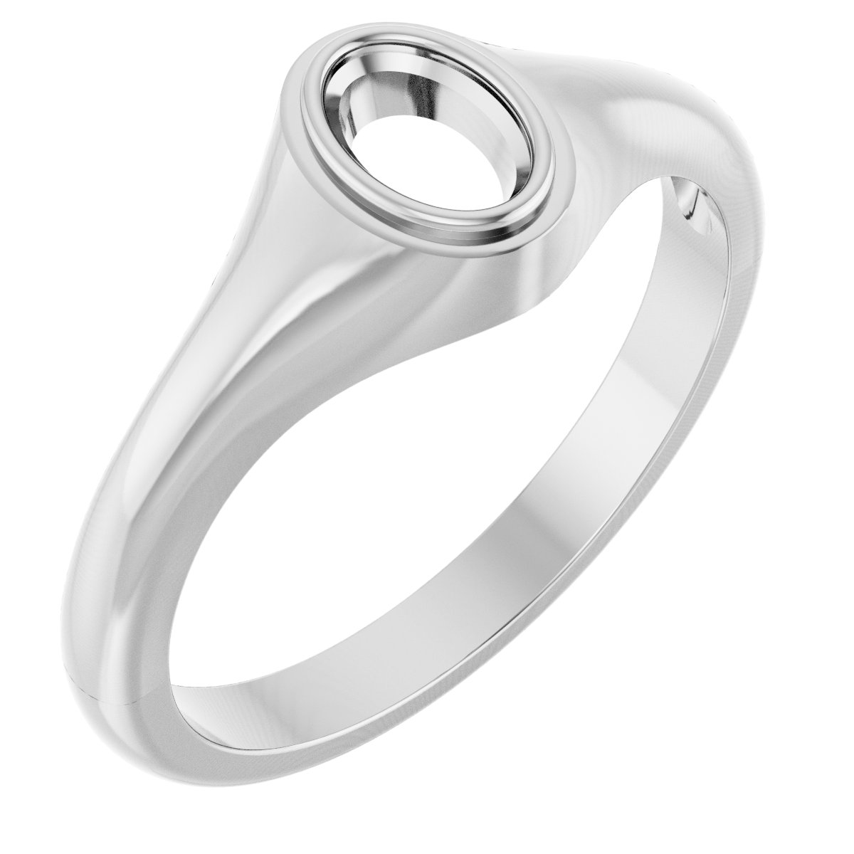 Bezel-Set Ring