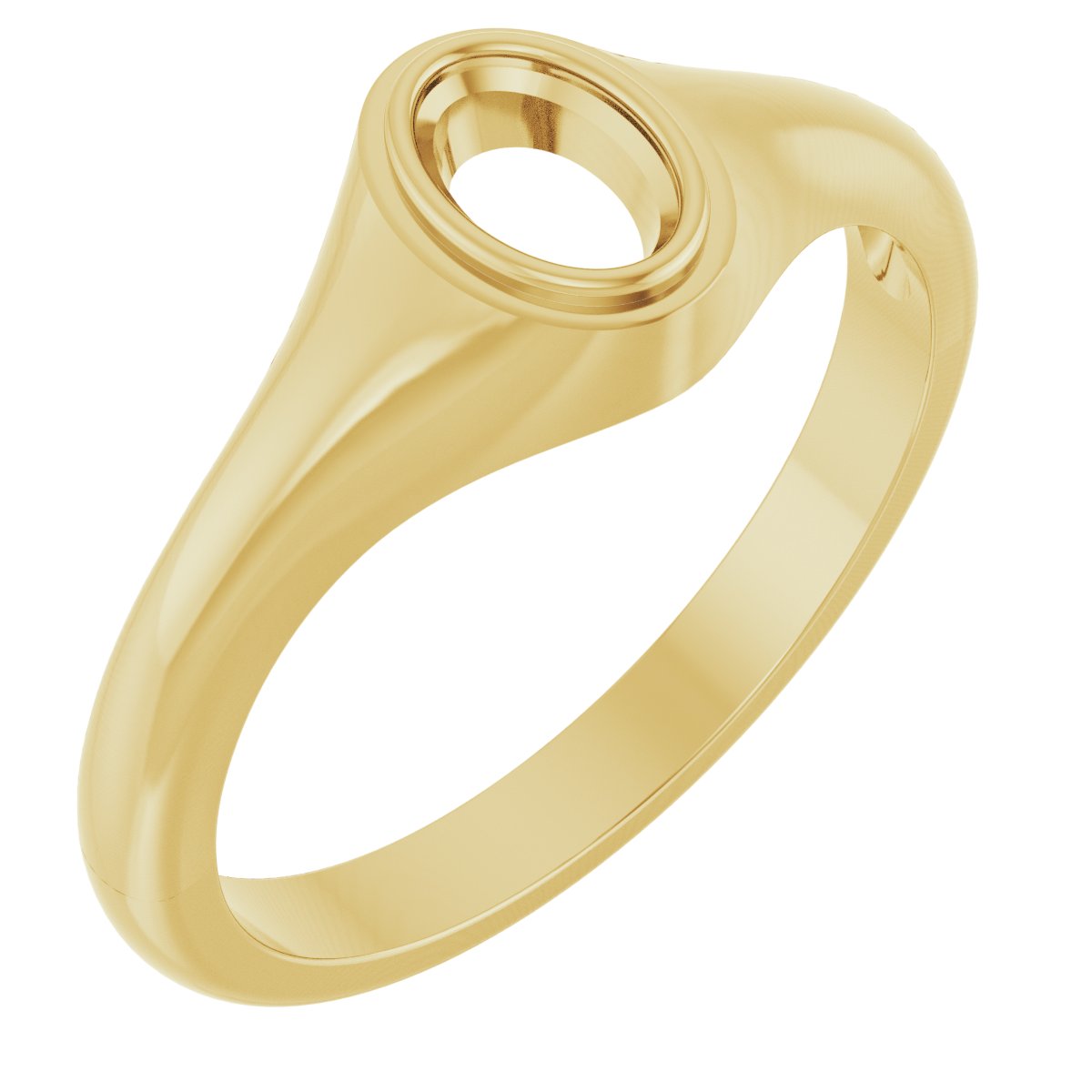 Bezel-Set Ring