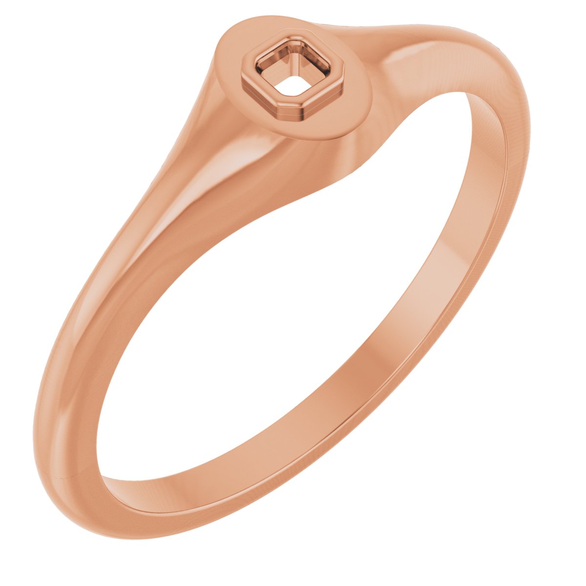 Bezel-Set Ring