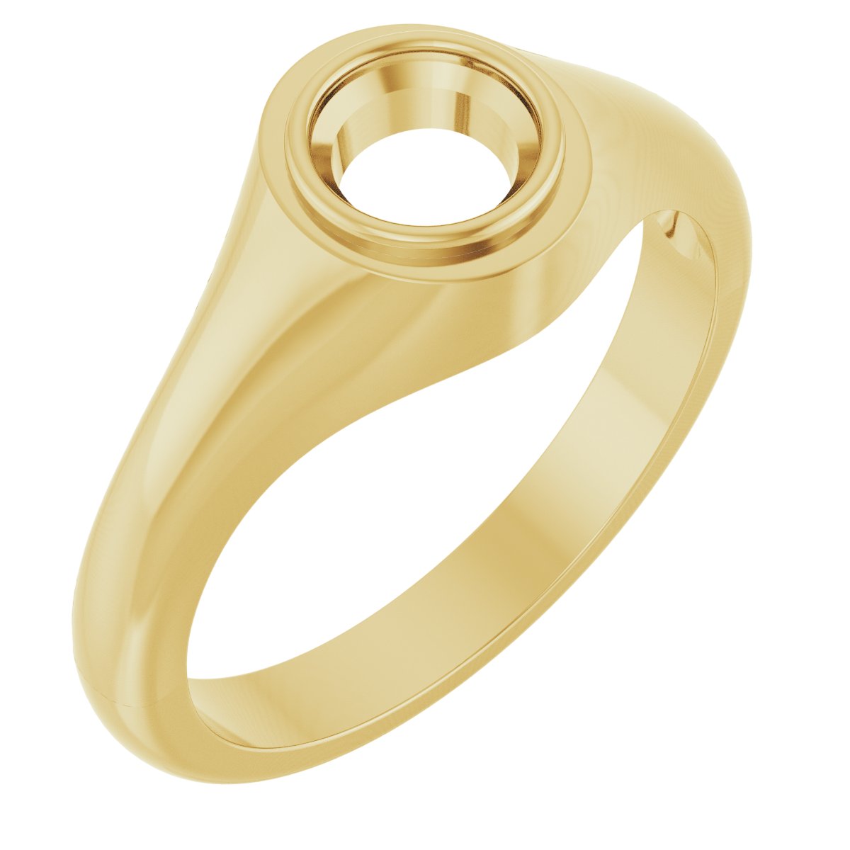Bezel-Set Ring