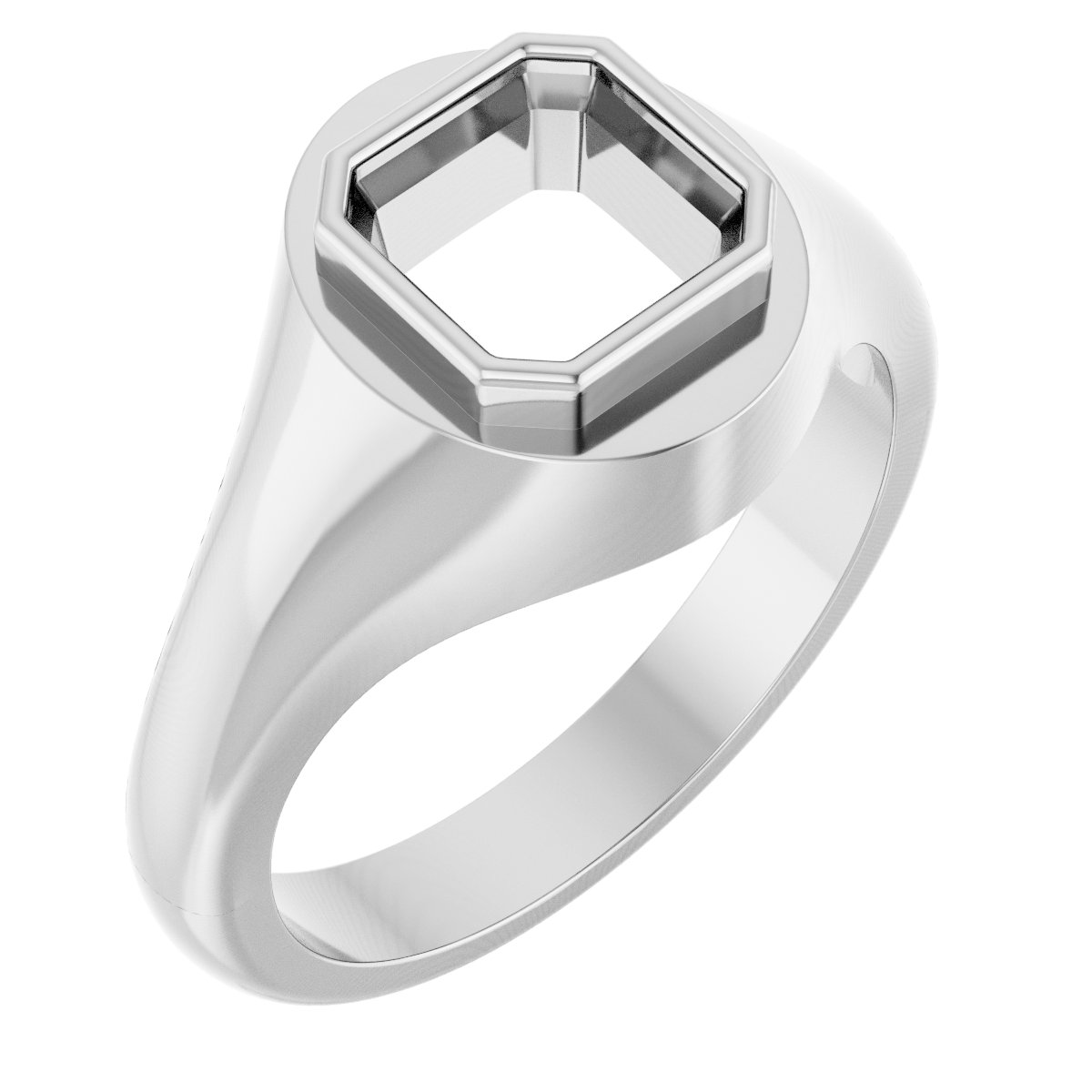 Bezel-Set Ring