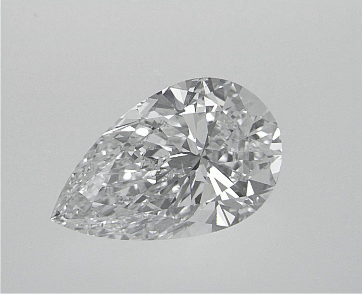1.5 Carat Pear Cut Natural Diamond